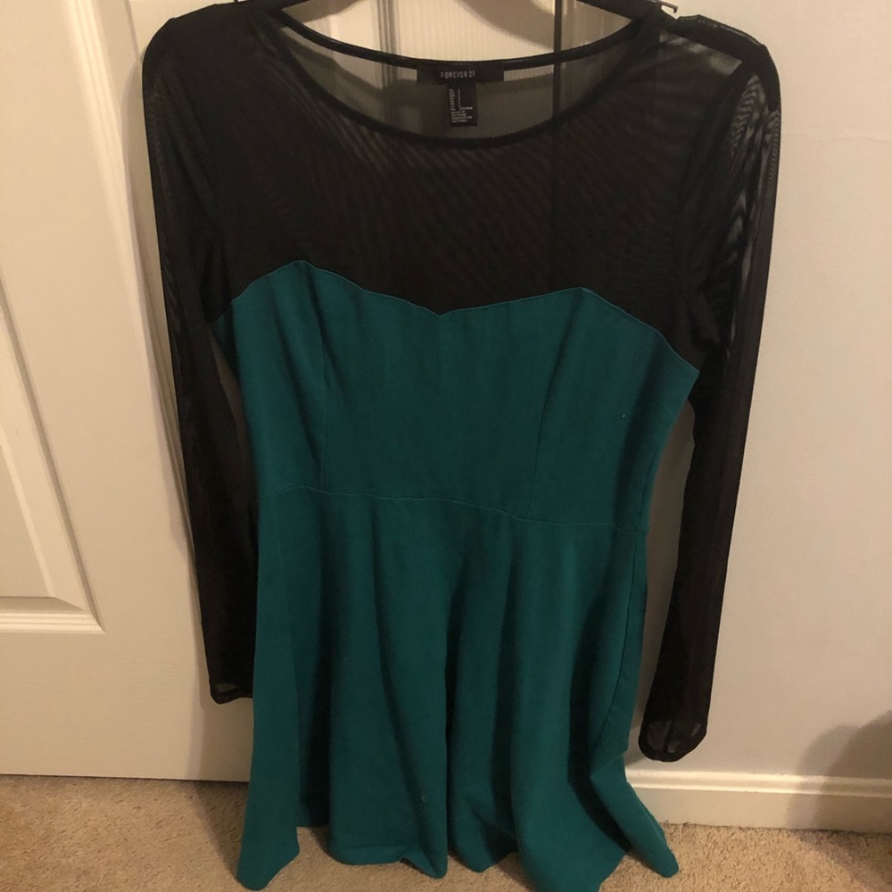 Sheer top dress